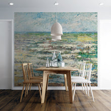 Load image into Gallery viewer, The Sea Painting from 1887 by Jan Toorop. Wall Mural / Peel and Stick Wallpaper. #6334
