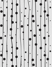 Load image into Gallery viewer, Stylish Hand-drawn Thin Vertical Lines and Dots Wall Mural Pattern. Peel and Stick Wallpaper. #6346
