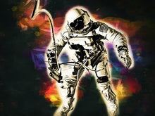 Cargar imagen en el visor de la galería, Astronaut Flowing in Space Wall Mural. NASA photo of Astronaut Edward H. White II in space. Peel and Stick Wallpaper. #6359
