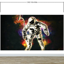 Load image into Gallery viewer, Astronaut Flowing in Space Wall Mural. NASA photo of Astronaut Edward H. White II in space. Peel and Stick Wallpaper. #6359
