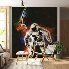 Carregar imagem no visualizador da galeria, Astronaut Flowing in Space Wall Mural. NASA photo of Astronaut Edward H. White II in space. Peel and Stick Wallpaper. #6359
