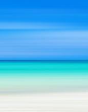 Load image into Gallery viewer, Tropical Beach Wall Mural. Abstract Blur View of Coastline Peel and Stick Wallpaper. #6389
