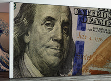 Load image into Gallery viewer, Money Wallpaper. Benjamin Franklin 100 Dollar Bill Wall Mural. #6399
