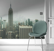 Cargar imagen en el visor de la galería, Empire State Building NYC Wall Mural. New York City Skyscrapers Peel and Stick Wallpaper. #6407
