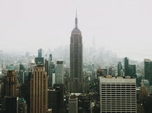 Load image into Gallery viewer, Empire State Building NYC Wall Mural. New York City Skyscrapers Peel and Stick Wallpaper. #6407
