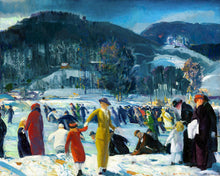 Load image into Gallery viewer, Love of Winter Famous Painting Wall Mural. Painting by George Wesley Bellows. #6419
