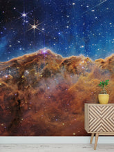 Cargar imagen en el visor de la galería, Cosmic Cliffs in the Carina Nebula Photo (NIRCam Image) from NASA, ESA, CSA, STScI. Galaxy Nebula Space Wall Mural | Peel and Stick Wallpaper.  #6421
