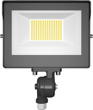 Carregar imagem no visualizador da galeria, Wattage Tunable LED Flood Light: 15W/20W/35W, 3000K/4000K/5000K CCT Changeable, Knuckle Mount - Bright, Efficient, and Versatile
