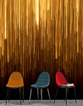 Load image into Gallery viewer, Vertical Streaks of Light Wall Mural. Abstract Glowing Vertical Lines Wallpaper. #6425
