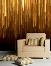 Cargar imagen en el visor de la galería, Vertical Streaks of Light Wall Mural. Abstract Glowing Vertical Lines Wallpaper. #6425
