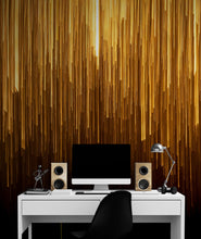 Load image into Gallery viewer, Vertical Streaks of Light Wall Mural. Abstract Glowing Vertical Lines Wallpaper. #6425
