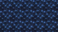 Carregar imagem no visualizador da galeria, Blue Color Flower Wall Mural Pattern. Dark Navy Blue Background. #6451
