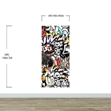 Carregar imagem no visualizador da galeria, Graffiti Art Wall Mural. Street Art Urban Theme Artwork. #6462
