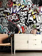 Carregar imagem no visualizador da galeria, Graffiti Art Wall Mural. Street Art Urban Theme Artwork. #6462
