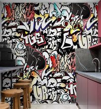 Cargar imagen en el visor de la galería, Graffiti Art Wall Mural. Street Art Urban Theme Artwork. #6462
