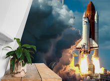 Cargar imagen en el visor de la galería, Space Shuttle Wall Mural Wallpaper. NASA Theme Wall Decor. #6470
