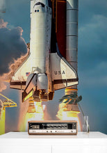 Load image into Gallery viewer, Space Shuttle Wall Mural Wallpaper. NASA Theme Wall Decor. #6470
