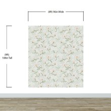 Carregar imagem no visualizador da galeria, White Magnolia Wall Mural Peel and Stick Wallpaper. #6477
