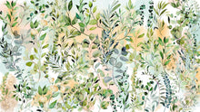 Load image into Gallery viewer, Eucalyptus Wallpaper in Pastel Color Watercolor. #6483
