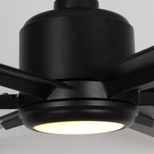 Cargar imagen en el visor de la galería, 65&quot; Bendan Industrial Downrod Mount Ceiling Fan with Lighting and Remote Control
