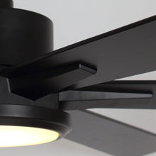 Carregar imagem no visualizador da galeria, 65&quot; Amold Industrial Downrod Mount Ceiling Fan with Lighting and Remote Control
