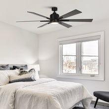 Cargar imagen en el visor de la galería, 65&quot; Bendan Industrial Downrod Mount Ceiling Fan with Lighting and Remote Control
