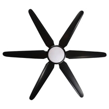 Cargar imagen en el visor de la galería, 65&quot; Industrial DC Motor Downrod Mount Ceiling Fan with Lighting and Remote Control
