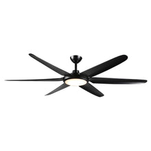 Cargar imagen en el visor de la galería, 65&quot; Industrial DC Motor Downrod Mount Ceiling Fan with Lighting and Remote Control
