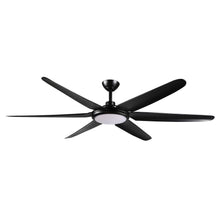 Load image into Gallery viewer, 65&quot; Industrial DC Motor Downrod Mount Ceiling Fan with Lighting and Remote Control
