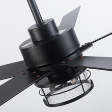 Cargar imagen en el visor de la galería, 65&quot; Modern Reversible Ceiling Fan with Lighting and Remote Control
