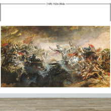 Load image into Gallery viewer, The Phantom Horseman Antique Painting Wallpaper. Peel and Stick Wallpaper. #6510
