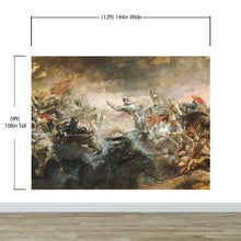 Load image into Gallery viewer, The Phantom Horseman Antique Painting Wallpaper. Peel and Stick Wallpaper. #6510
