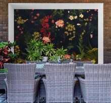 Cargar imagen en el visor de la galería, Chinoiserie Flowers Wallpaper. Asian Wall Art Mural #6517
