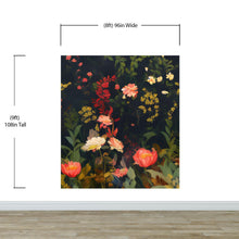 Load image into Gallery viewer, Chinoiserie Flowers Wallpaper. Asian Wall Art Mural #6517
