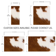 Cargar imagen en el visor de la galería, Country-Style Cowhide Wallpaper for Rustic Home Decor. #6541
