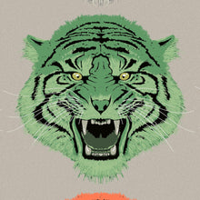 Cargar imagen en el visor de la galería, Asian Tiger Wallpaper Peel and Stick Wall Mural. #6573
