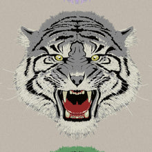 Load image into Gallery viewer, Asian Tiger Wallpaper Peel and Stick Wall Mural. #6573
