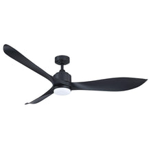 Load image into Gallery viewer, 66&quot; Misael Propeller Industrial DC Motor Downrod Mount Reversible Ceiling Fan with LED Lighting and Remote Control
