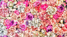 Cargar imagen en el visor de la galería, Vibrant Floral Bliss Wallpaper Mural - Colorful Roses and Flower Arrangements #6602
