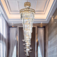 Load image into Gallery viewer, Luxurious Luster Crystal Chandelier
