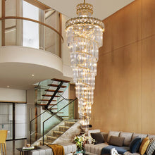 Load image into Gallery viewer, Luxurious Luster Crystal Chandelier
