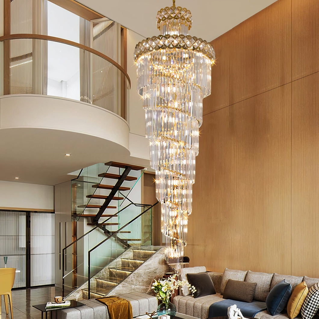 Luxurious Luster Crystal Chandelier