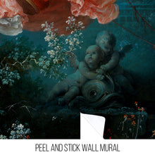 Load image into Gallery viewer, The Swing Wallpaper Painting. Retro Vintage Wall Mural Print. Bedroom Wall Art. French Artist Jean-Honoré Fragonard. #6609
