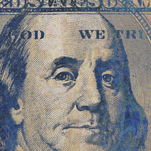 Load image into Gallery viewer, Colorful Money Wallpaper. Benjamin Franklin 100 Dollar Bill Wall Mural. #6642
