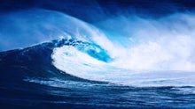 Load image into Gallery viewer, Big Wave Wallpaper. Surf Ocean Wave Wall Mural. #6670
