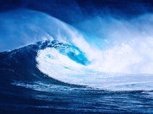 Load image into Gallery viewer, Big Wave Wallpaper. Surf Ocean Wave Wall Mural. #6670
