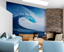 Load image into Gallery viewer, Big Wave Wallpaper. Surf Ocean Wave Wall Mural. #6670
