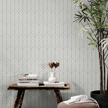 Cargar imagen en el visor de la galería, Modern Lines Wallpaper. Geometric Shape Motif Pattern. #6674
