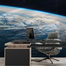 Cargar imagen en el visor de la galería, Earth Wallpaper Mural Design. Space Mural. #6694
