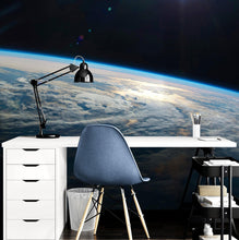 Load image into Gallery viewer, Earth Wallpaper Mural Design. Space Mural. #6694
